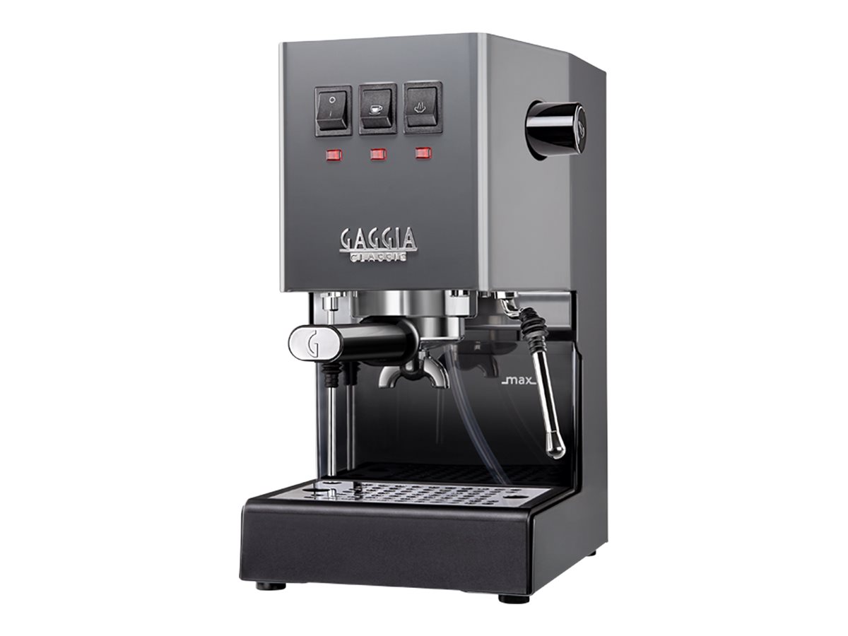 Gaggia | Coffee Maker | RI9481/16 Classic E24 | Pump pressure 15 bar | Built-in milk frother | Semi-automatic | Industrial Grey