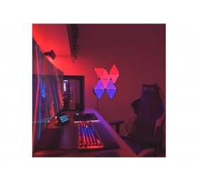 Nanoleaf Shapes Black Mini Triangles Expansion Pack (10 panels)