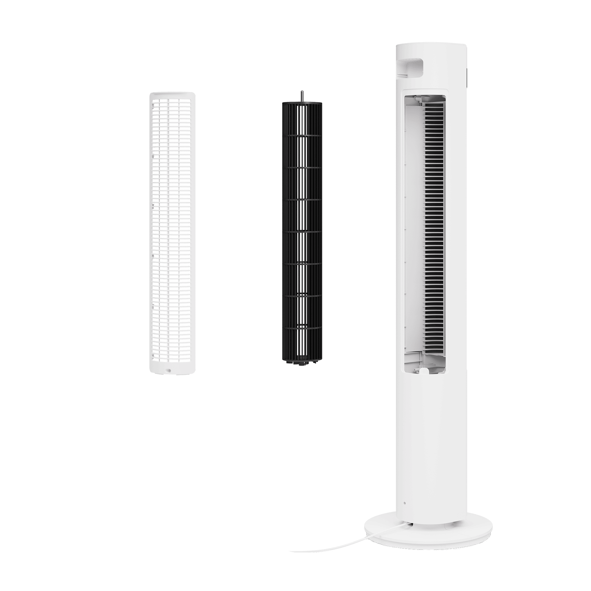 Duux | Fan | Elevate | Smart Tower Fan | 4.5-40 W | Number of speeds 12 | Oscillation | Remote control | White