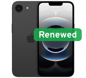 Apple Renew Grade B | Apple iPhone 16e | Black | 6.1 " | OLED | 128 GB | 5G | iOS