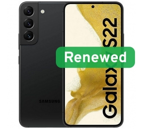 Samsung Renewed Grade B | Samsung Galaxy S22 | Phantom Black | 6.1 " | 256 GB | 5G | Android