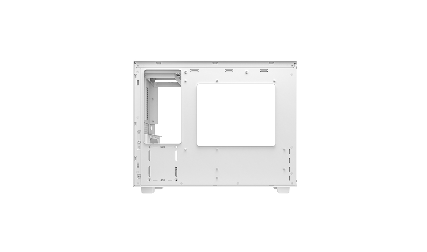 Deepcool Case | CH160 PLUS WH | White | Micro ATX | Power supply included No