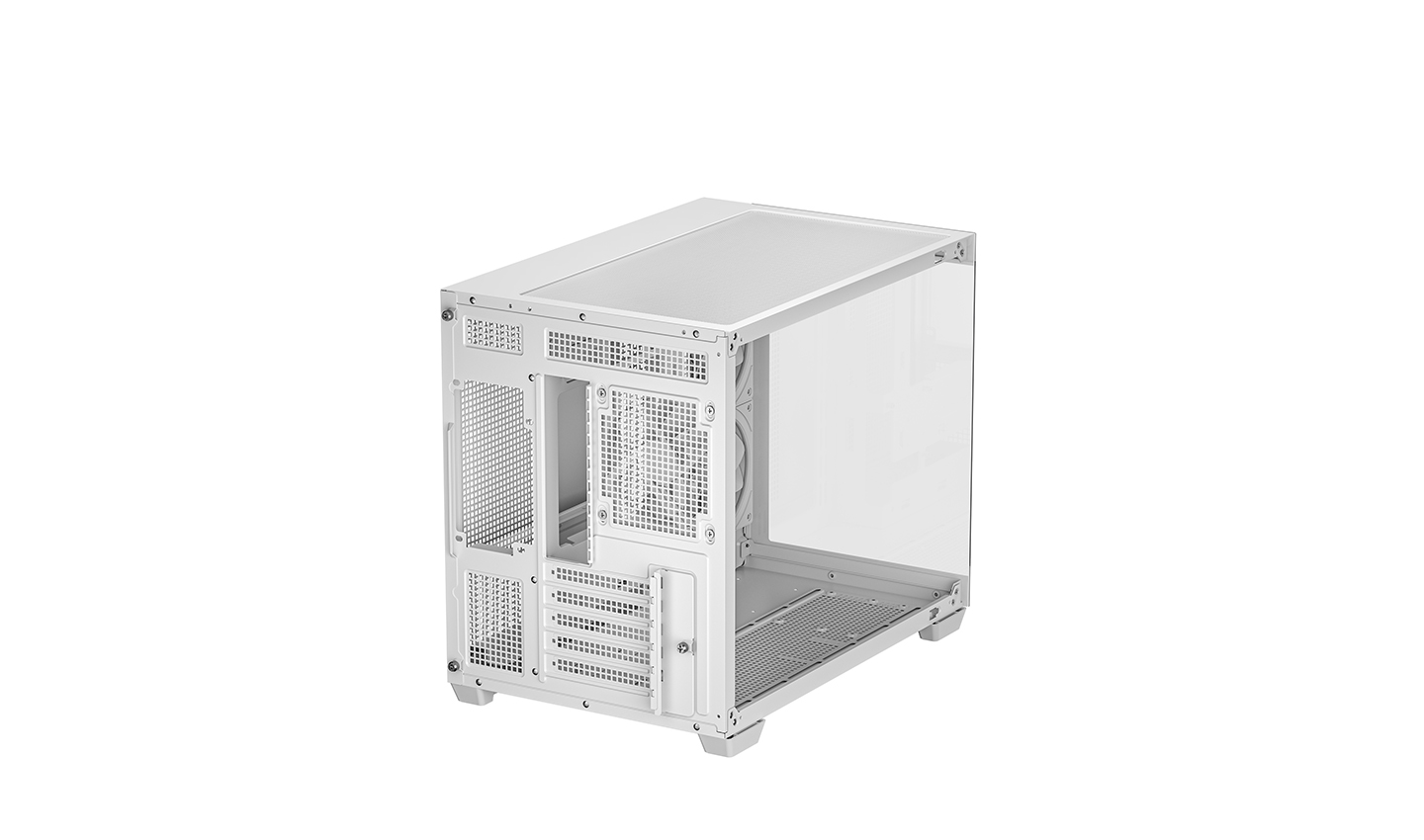 Deepcool Case | CG330 3F WH | White | Micro ATX | Power supply included No