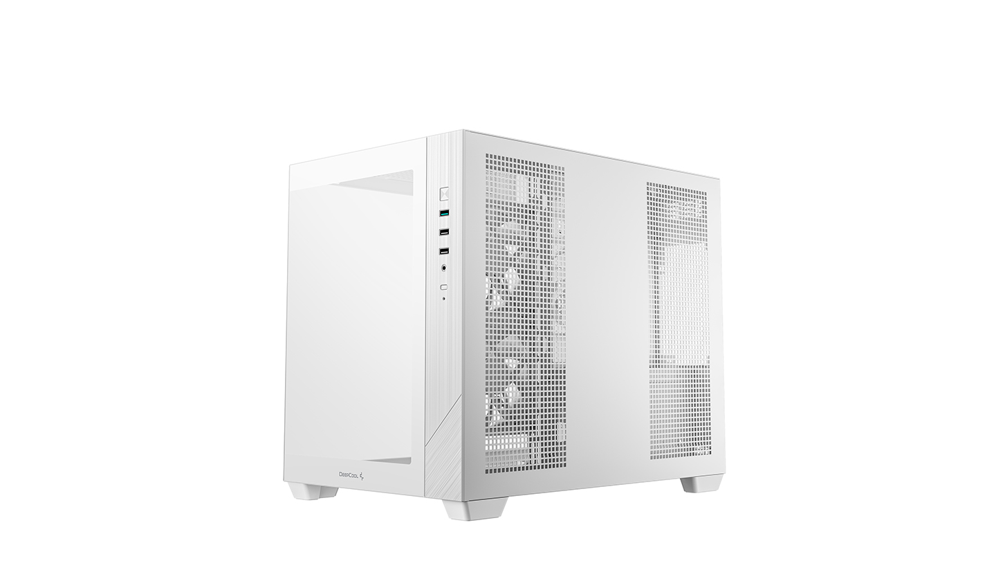 Deepcool Case | CG330 3F WH | White | Micro ATX | Power supply included No
