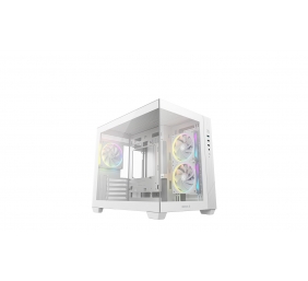 Deepcool Case | CG330 3F WH | White | Micro ATX | Power supply included No