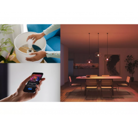 Philips Hue E WCA 806 A60 1P EU | E27 | 8 W | 16 million colours, White and colour light | Bluetooth, Zigbee