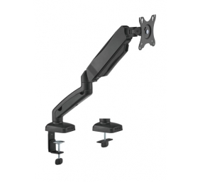 Up Up Premium Single Screen Monitoriaus laikiklis 17-32'', VESA 75x75, 100x100, Matinė juoda