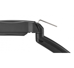 Up Up Premium Single Screen Monitoriaus laikiklis 17-32'', VESA 75x75, 100x100, Matinė juoda