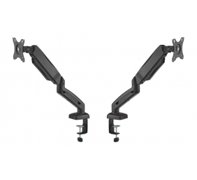 Up Up Premium Single Screen Monitoriaus laikiklis 17-32'', VESA 75x75, 100x100, Matinė juoda