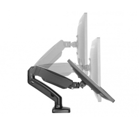 Up Up Premium Single Screen Monitoriaus laikiklis 17-32'', VESA 75x75, 100x100, Matinė juoda