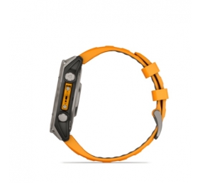 Garmin Fenix 8 Išmanusis laikrodis 47 mm AMOLED Sapphire,Titanium,Spark orange/Graphite sil. band