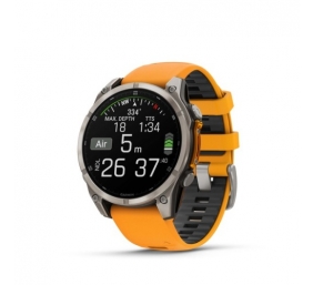 Garmin Fenix 8 Išmanusis laikrodis 47 mm AMOLED Sapphire,Titanium,Spark orange/Graphite sil. band