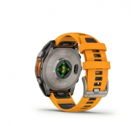 Garmin Fenix 8 Išmanusis laikrodis 47 mm AMOLED Sapphire,Titanium,Spark orange/Graphite sil. band