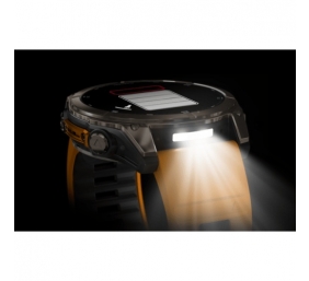 Garmin Fenix 8 Išmanusis laikrodis 51 mm AMOLED Sapphire,Titanium,Spark orange/Graphite sil. band