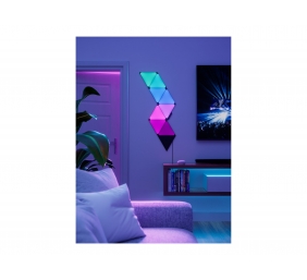 Nanoleaf | Shapes Black Triangles Expansion Pack (3 panels) | 42 W | WiFi