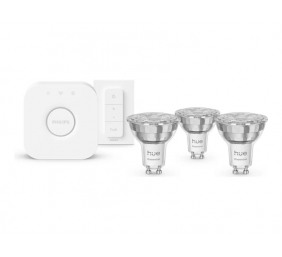 Philips Hue E WCA 345 GU10 3kit SW EU | GU10 | 4.7 W | 16 million colors, White and colored light