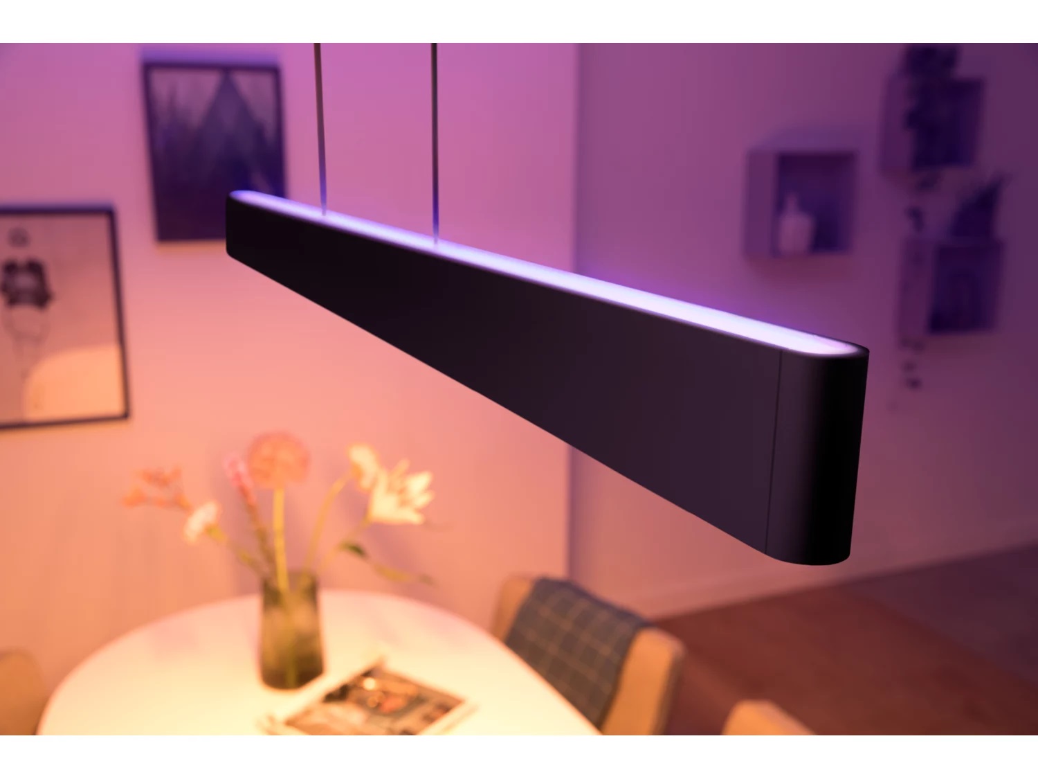 Philips Hue Ensis pendant black 79W 24V | 79 W | White and Colour Ambiance 2000-6500K