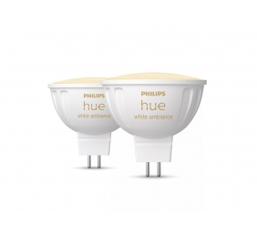 Philips Hue WA 12V MR16, 2pcs pack | GU5.3 | 5.1 W | Warm to cool white light