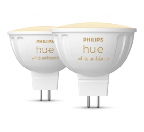 Philips Hue WA 12V MR16, 2pcs pack | GU5.3 | 5.1 W | Warm to cool white light