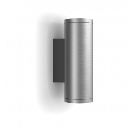Philips Hue WCA Appear Outdoor Wall Lantern, Inox | 8 W | 2000-6500 Hue White Colour Ambiance