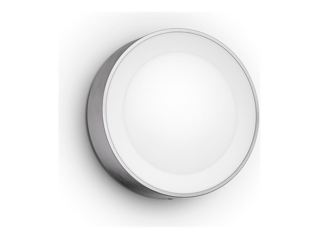 Philips Hue WCA Daylo Outdoor Wall Lantern, Inox | 15 W | 2000-6500 Hue White Colour Ambiance