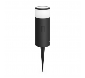 Philips Hue WCA Calla Outdoor Bollard, Black | 8 W | 2000-6500 Hue White Colour Ambiance