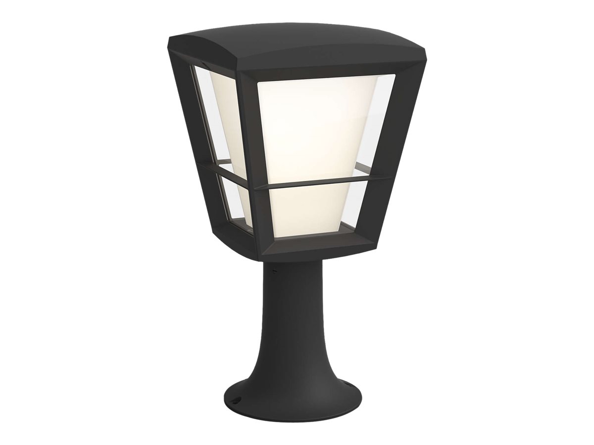 Philips Hue WCA Econic Outdoor Pedestal Lantern | 15 W | 2000-6500 Hue White Colour Ambiance