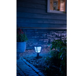 Philips Hue WCA Econic Outdoor Pedestal Lantern | 15 W | 2000-6500 Hue White Colour Ambiance