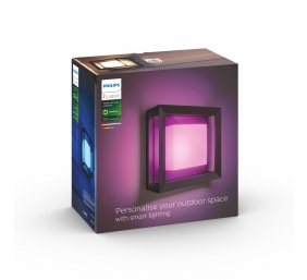 Philips Hue WCA Econic Outdoor Square Wall Lantern | 15 W | 2000-6500 Hue White Colour Ambiance