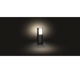 Philips Hue Turaco Outdoor Pedestal Lantern | E27 | 9 W | Warm white