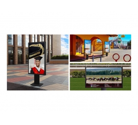 LG Outdoor Display | 55XE3P-B | 55 " | Landscape/Portrait | 24/7 | webOS | Wi-Fi | 3500 cd/m² | 9 ms | 178 ° | 178 °