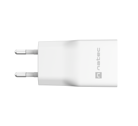 Natec Ribera USB Charger Gan Slim USB 1X USB-A + 1X USB-C 20W | NUC-2376