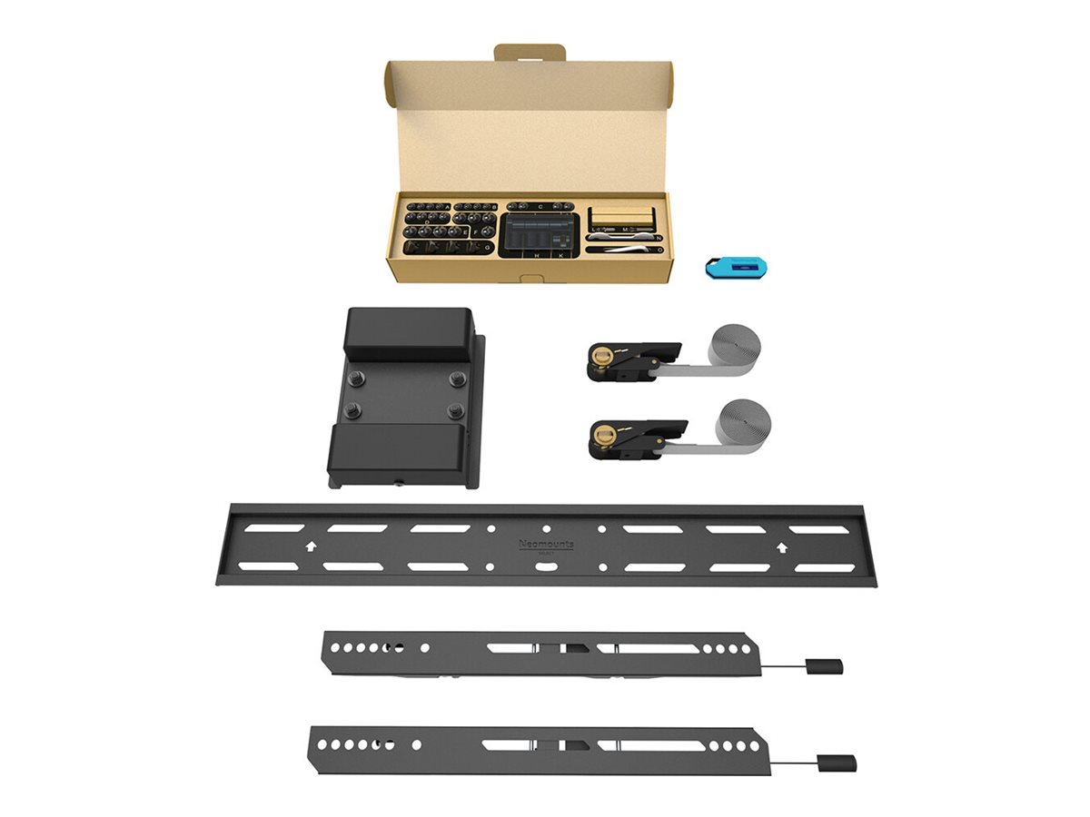 Neomounts Pillar Mount | WL30S-910BL16 | Level adjustment | 40-75 " | Maximum weight (capacity) 50 kg | Black