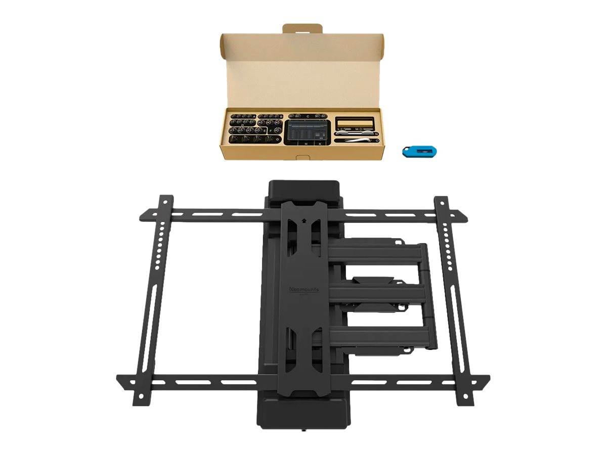 Neomounts Pillar Mount | WL40S-910BL16 | Levelling, tilt, swivel, depth | 40-70 " | Maximum weight (capacity) 45 kg | Black