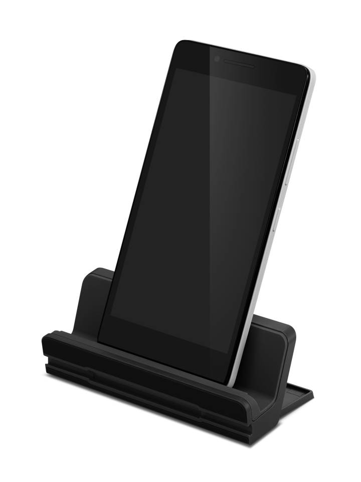 Lenovo Integrated Phone Stand for Keyboard 6000 | Black