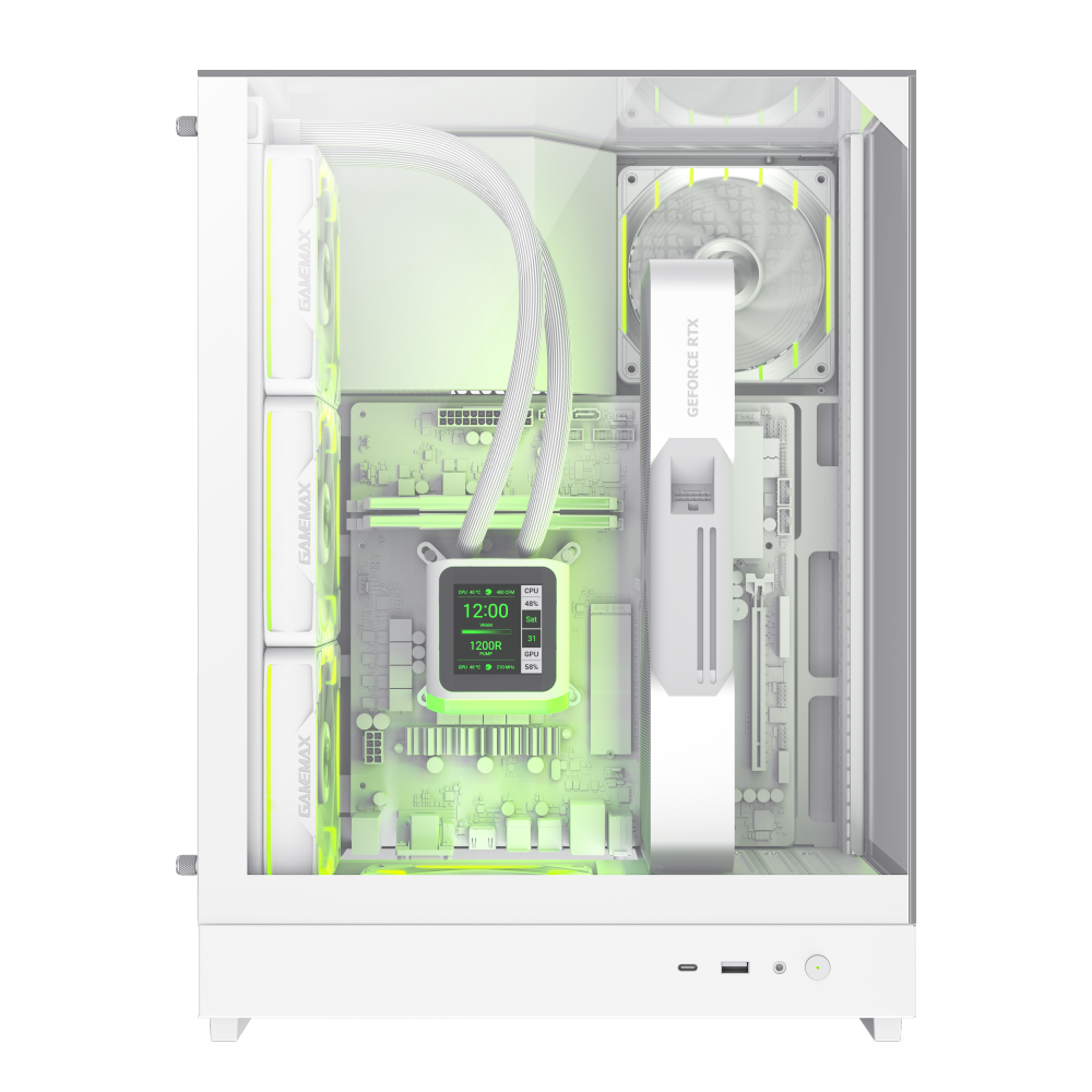 Gamemax Case | T20 WH | M-ATX