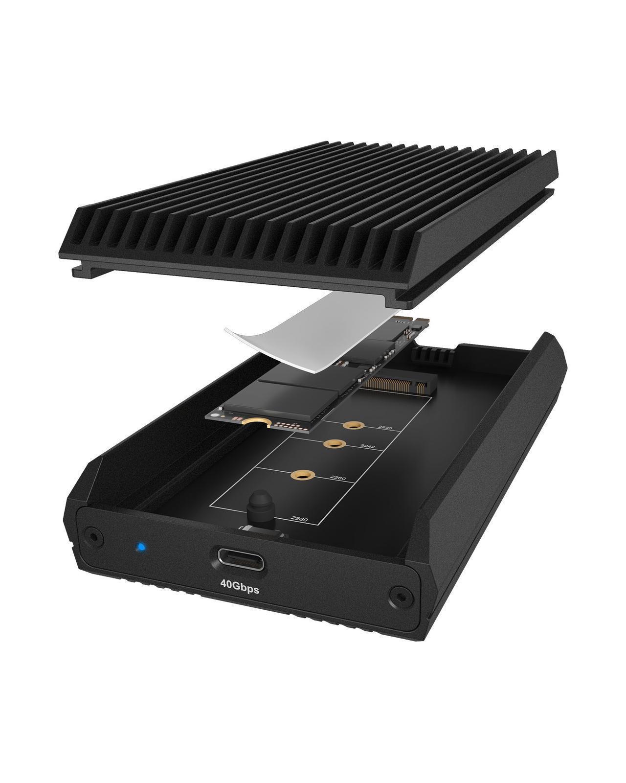 Raidsonic Enclosure M.2 40 Gbps | IB-1920M-C42