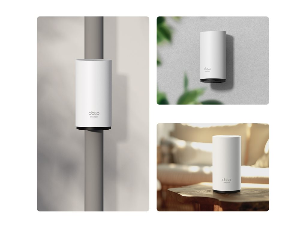 TP-LINK BE3600 Outdoor/Indoor Mesh WiFi 7 Router | Deco BE25-Outdoor (1-pack) | 802.11ax | 2.4 GHz / 5 GHz | MU-MiMO No | PoE in