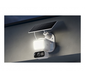 TP-LINK | Tapo C615F KIT | Solar-Powered Floodlight Pan/Tilt Security Camera Kit | 3 MP | F/1.6 | H.264 | MicroSD Card Up to 512 GB