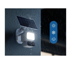 TP-LINK | Tapo C615F KIT | Solar-Powered Floodlight Pan/Tilt Security Camera Kit | 3 MP | F/1.6 | H.264 | MicroSD Card Up to 512 GB