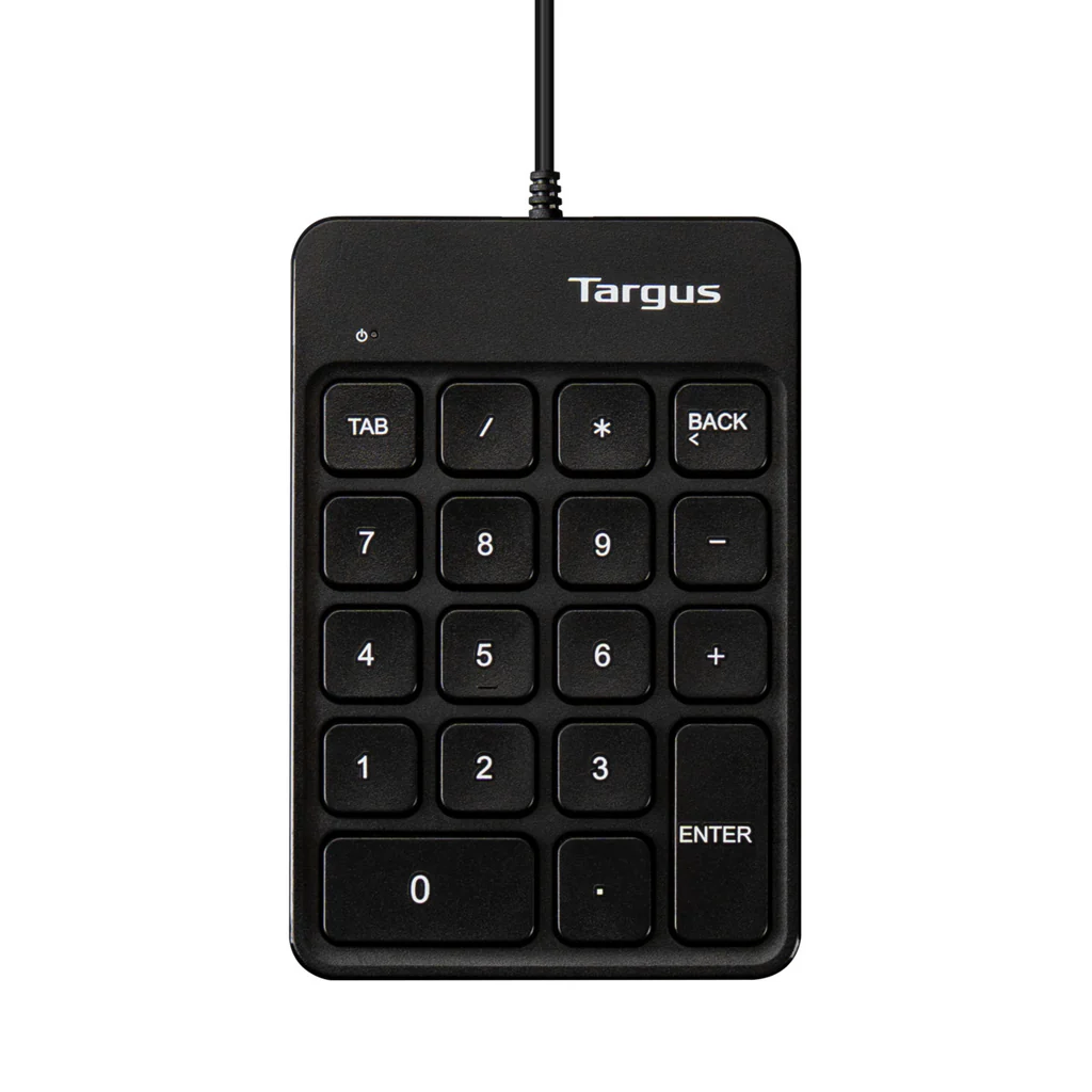 Targus | Numeric EcoSmart | Numeric Keypad | Wired | Black