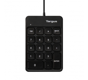 Targus | Numeric EcoSmart | Numeric Keypad | Wired | Black
