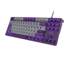 Fury | Kanabo K2 | Gaming Keyboard | Wired | US | Linear | Gray/Purple