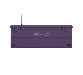 Fury | Kanabo K2 | Gaming Keyboard | Wired | US | Linear | Gray/Purple
