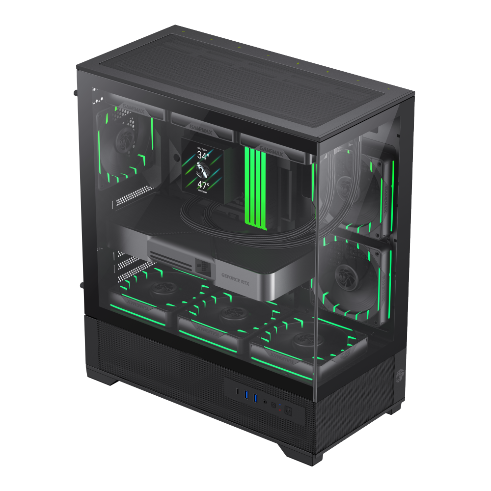 Gamemax Case | VISTA 2 AB | ATX