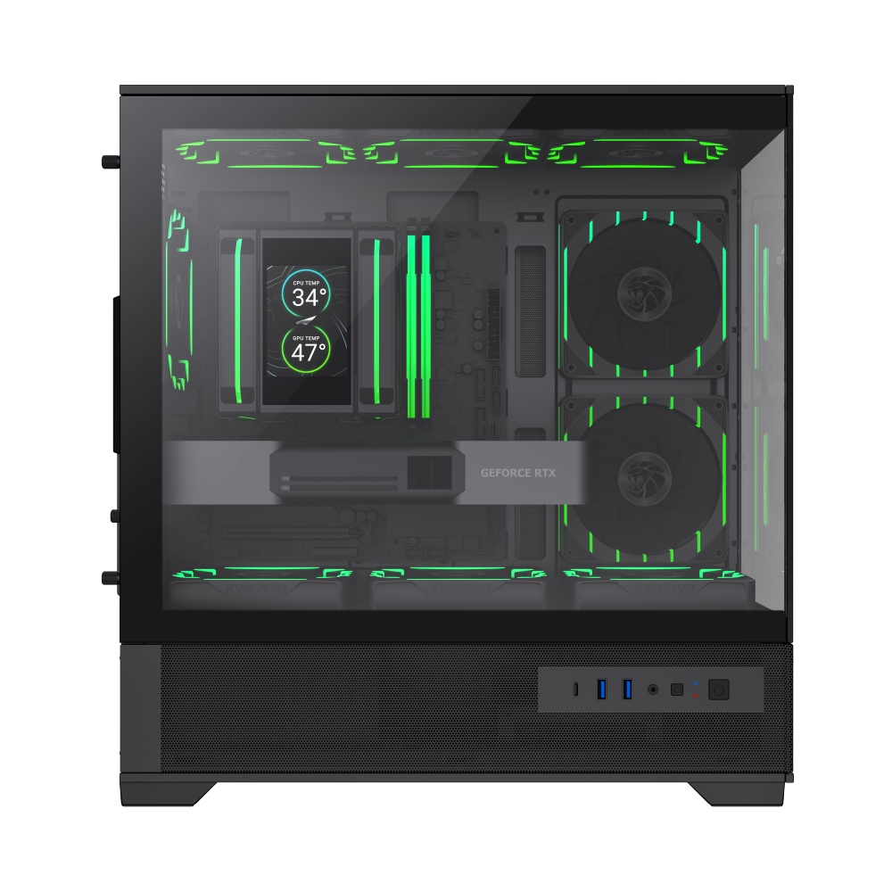 Gamemax Case | VISTA 2 MB | M-ATX