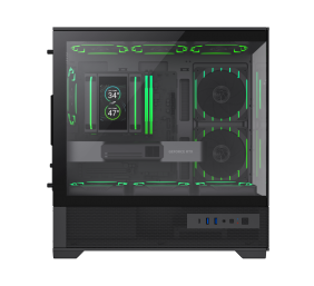 Gamemax Case | VISTA 2 MB | M-ATX