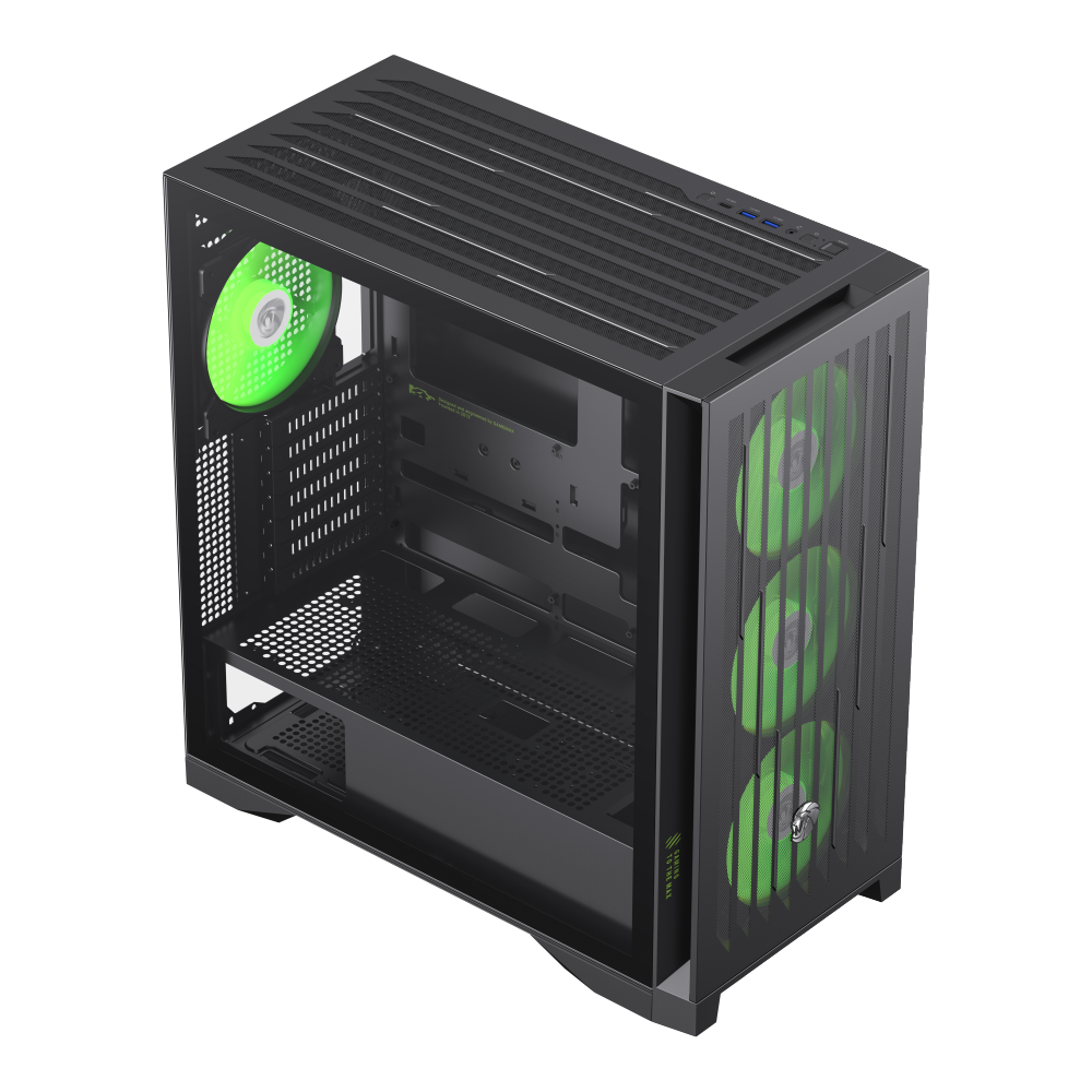 Gamemax Case | LEADER 2 BK | E-ATX
