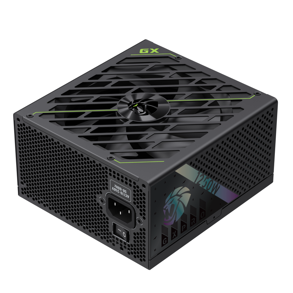 Gamemax PSU | GX PRO 1250G | 1250 W | Gold | Full Modular
