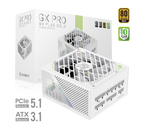 Gamemax PSU | GX PRO 1050G WH | 1050 W | Gold | White | Full Modular